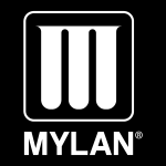 Mylan Laboratories Inc. white Logo Vector