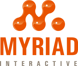 Myriad Interactive Logo Vector