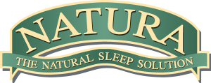 NATURA THE NATURAL SLEEP SOLUTION Logo Vector