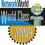 NetworkWorld World Class Winner Logo Vector