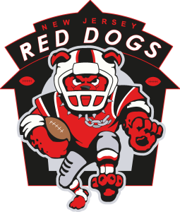 New Jersey Red Dogs Logo Vector