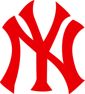 New York Yankees Red Logo Vector