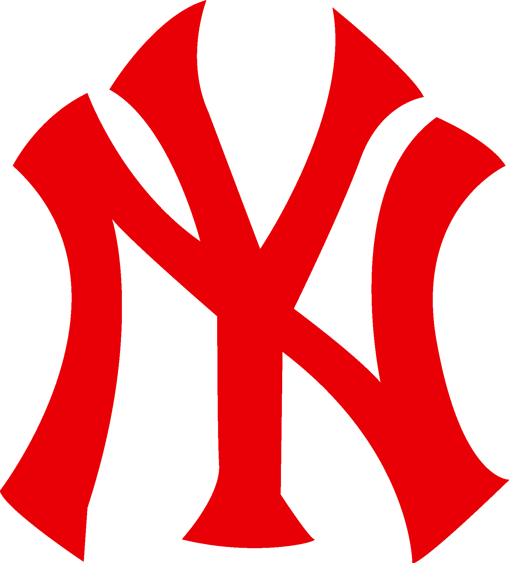 New York Yankees Red Logo Vector - (.Ai .PNG .SVG .EPS Free Download)