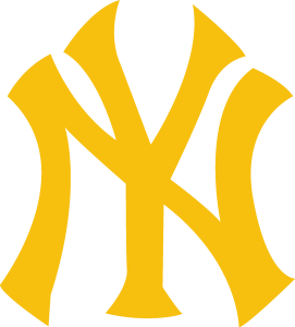 New York Yankees Yellow Logo Vector