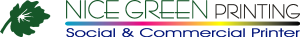 Nice Green Printing Logo Vector