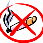 No Smoking  Templete Logo Vector