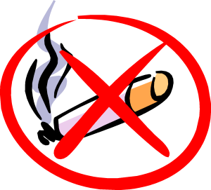 No Smoking  Templete Logo Vector