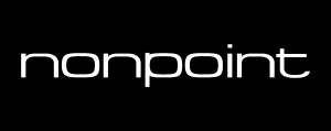 Nonpoint white Logo Vector