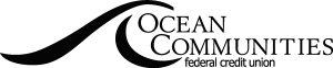 Ocean Communities FCU black Logo Vector