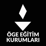 Öge Eğitim Kurumları white Logo Vector