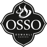 Osso Kahve black Logo Vector