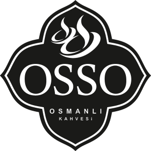 Osso Kahve black Logo Vector