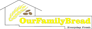 Our Family Bread Logo Vector