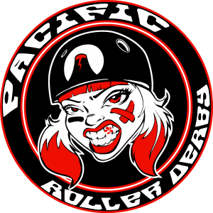 Pacific Roller Derby Logo Vector