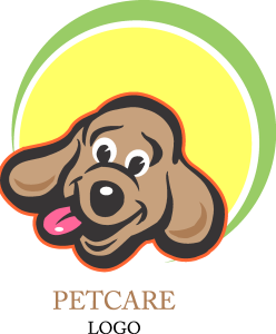 Pet Care Dog Logo Vector
