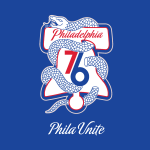 Philadelphia 76ers old Logo Vector