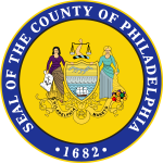 Philadelphia County Pennsylvania Logo Vector