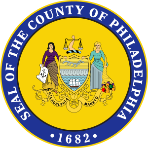 Philadelphia County Pennsylvania Logo Vector