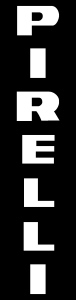 Pirelli Verticle White Logo Vector
