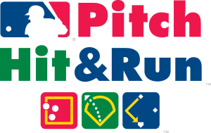 Pitch Hit & Run Logo Vector