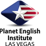 Planet English Institute Las Vegas Logo Vector