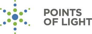 Points of Light Logo Vector