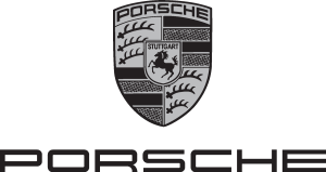 Porsche Greyscale Logo Vector