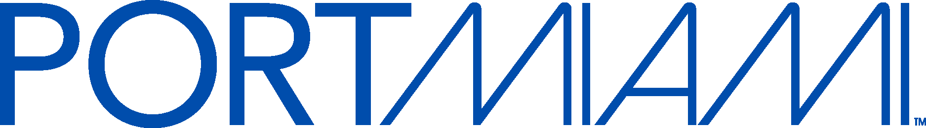 Port of Miami Logo Vector