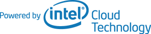 Powered by Intel Cloud Technology Logo Vector