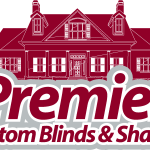 Premier Custom Blinds & Shades Logo Vector