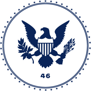 Presidential transition of Joe Biden Icon Logo Vector