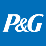 Procter and Gamble P&G White Logo Vector