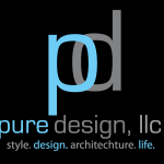 Pure Design Group LLC Logo Vector