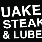 QUAKER STEAK & LUBE Black Logo Vector