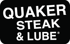 QUAKER STEAK & LUBE Black Logo Vector