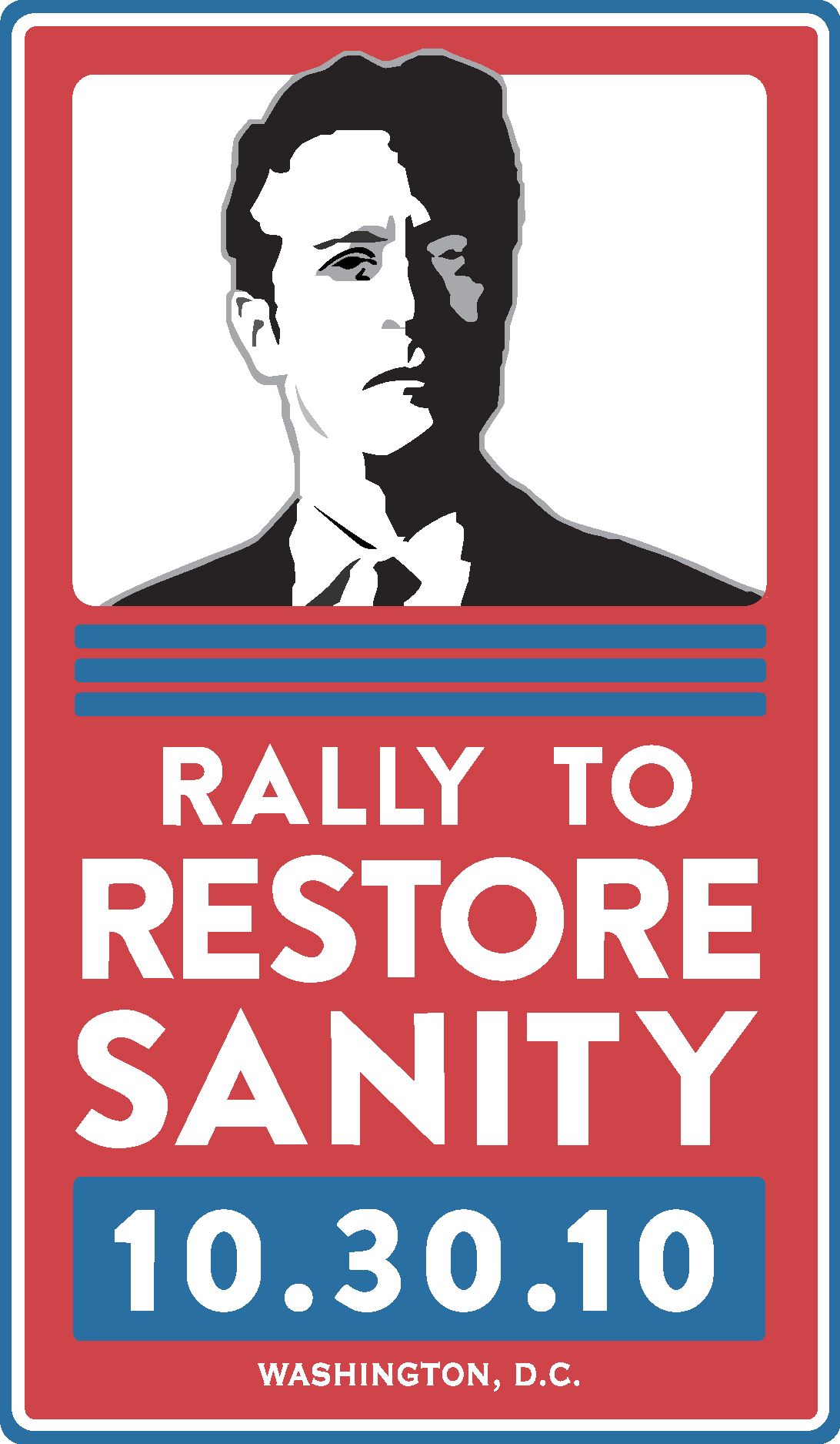 RALLY TO RESTORE SANITY Logo Vector