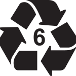 RECYCLE ECO SYMBOL TYPE 6 Logo Vector