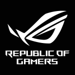 ROG Republic Of Gamers white Logo Vector