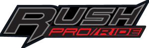 RUSH Pro Ride Logo Vector