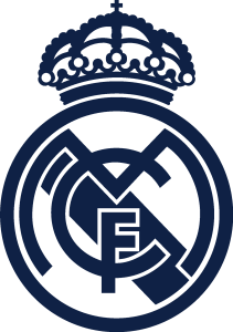 Real Madrid blue Logo Vector