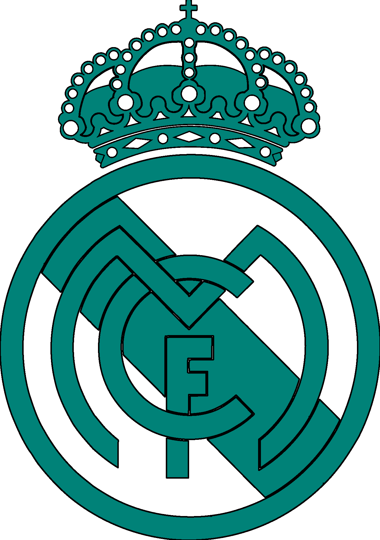 Real Madrid new Logo Vector - (.Ai .PNG .SVG .EPS Free Download)