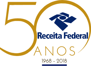 Receita Federal 50 Anos Logo Vector