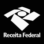 Receita Federal white Logo Vector