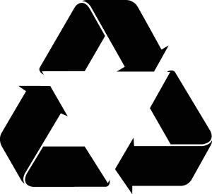 Recycle Israel Project black Logo Vector