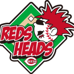 Reds Heads Logo Vector