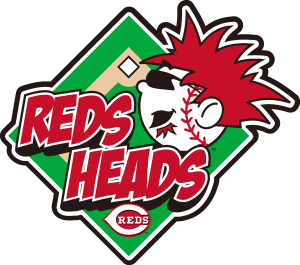 Reds Heads Logo Vector