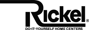 Rickel black Logo Vector