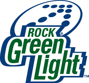 Rock Green Light Beer Logo Vector