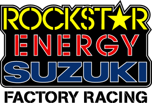 Rockstar Energy Suzuki Factory Racing Logo Vector
