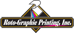 Roto Graphic Printing Logo Vector